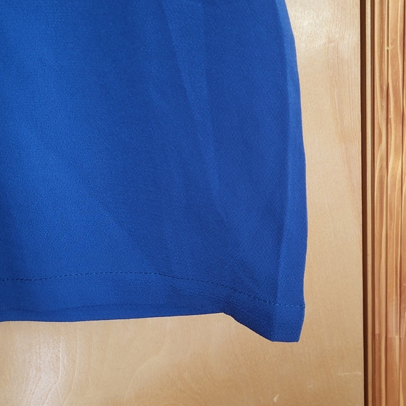 NWT Navy Bell Sleeve Shift Dress - Picture 5 of 5